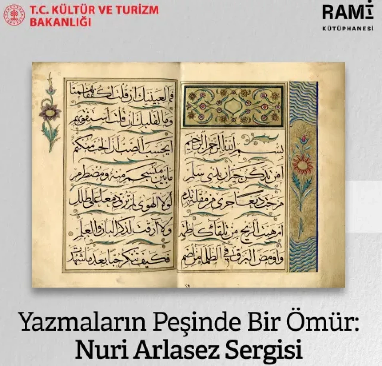 Nuri Arlasez sergisi Rami Kütüphanesi’nde ziyaretçilerini bekliyor