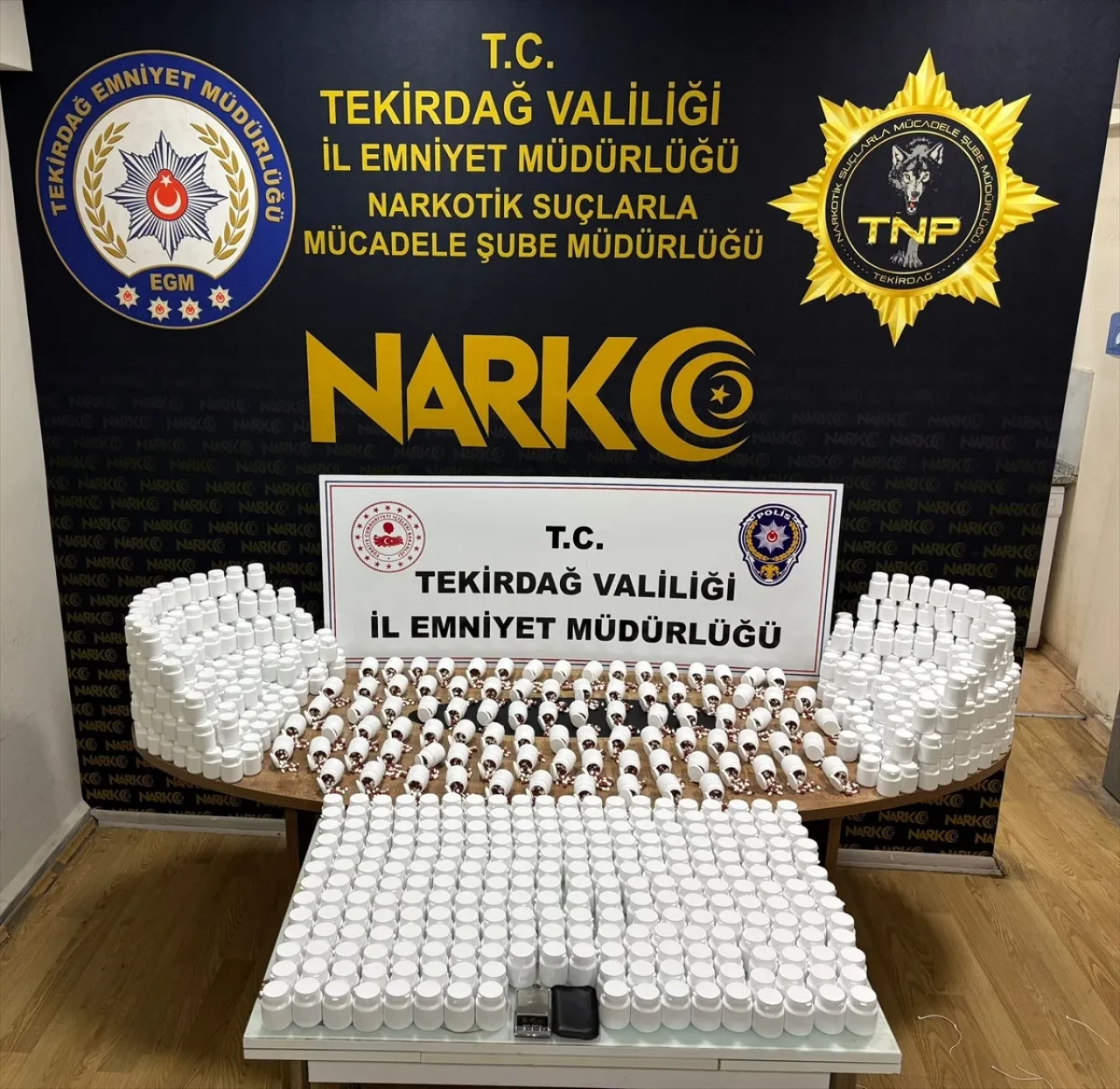 Tekirdağ’da 55 bin hap ve sentetik uyuşturucu baskını: Gençler için büyük tehdit önledi