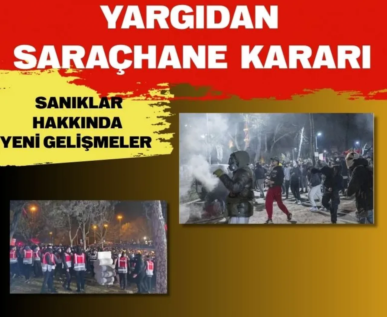 Mahkeme heyeti kararını açıkladı: Saraçhane eylemleri dosyasında yeni dönemeç
