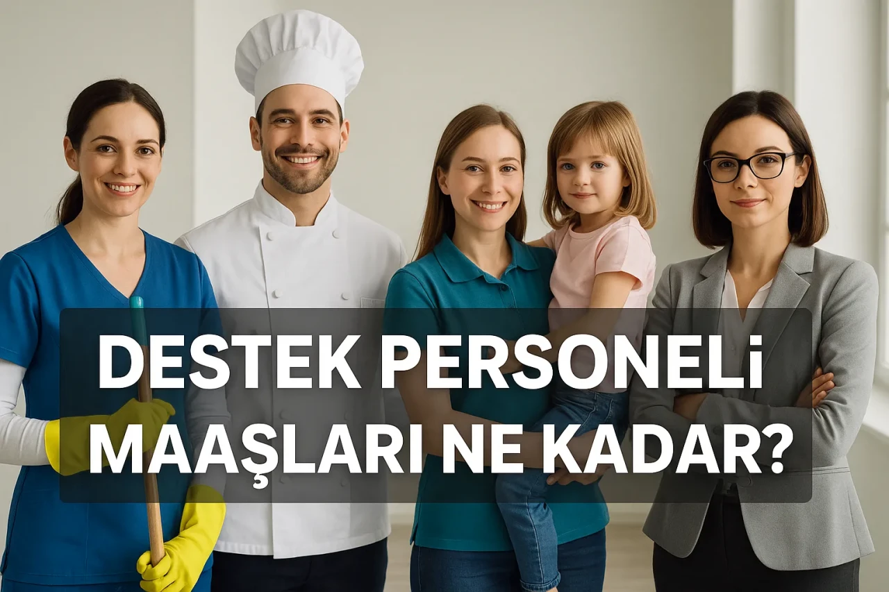 Destek Personeli maaşları ne kadar oldu? Destek Personeli maaşları güncel tablo