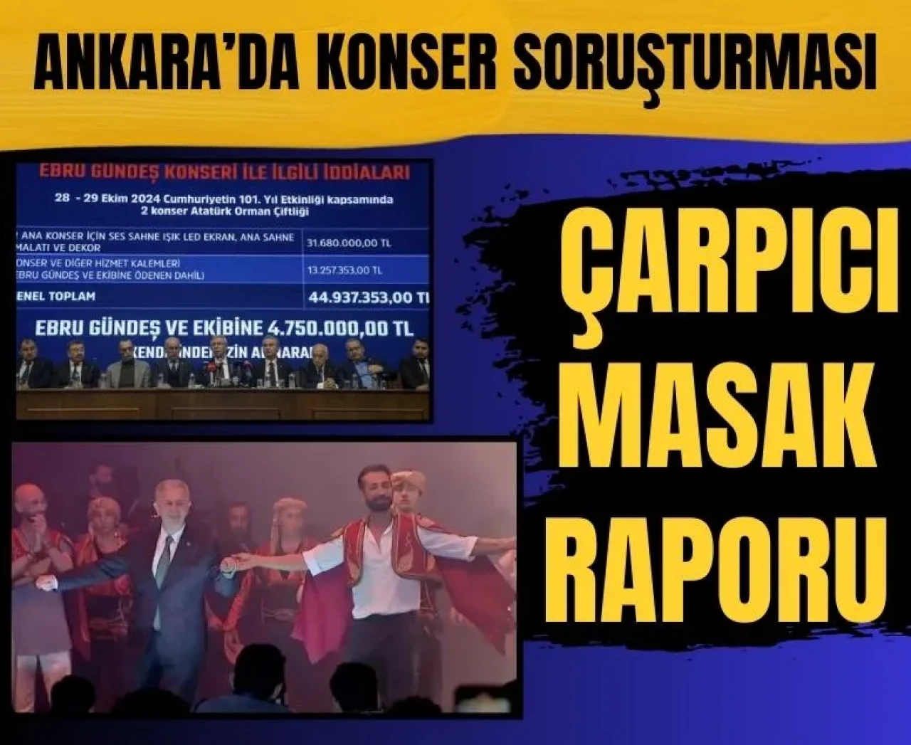 Ankara Belediyesi'nin konser harcamaları soruşturma gündeminde: Çarpıcı MASAK raporu!