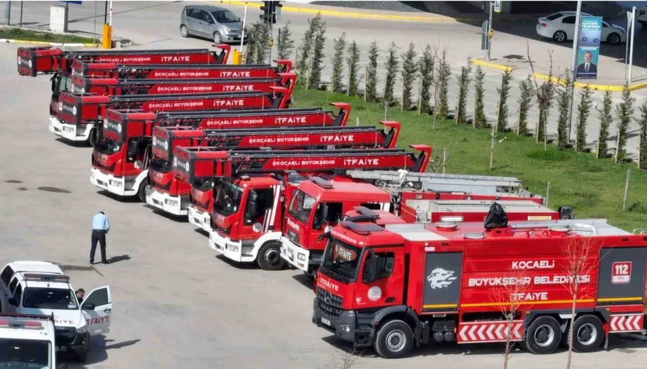 Avrupa standartlarını aştık: Kocaeli İtfaiyesi 6 dakikada olay yerinde