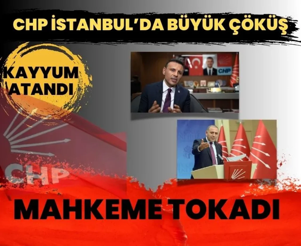 CHP İstanbul’da kriz derinleşiyor: Kongre iptal, yönetim düşürüldü