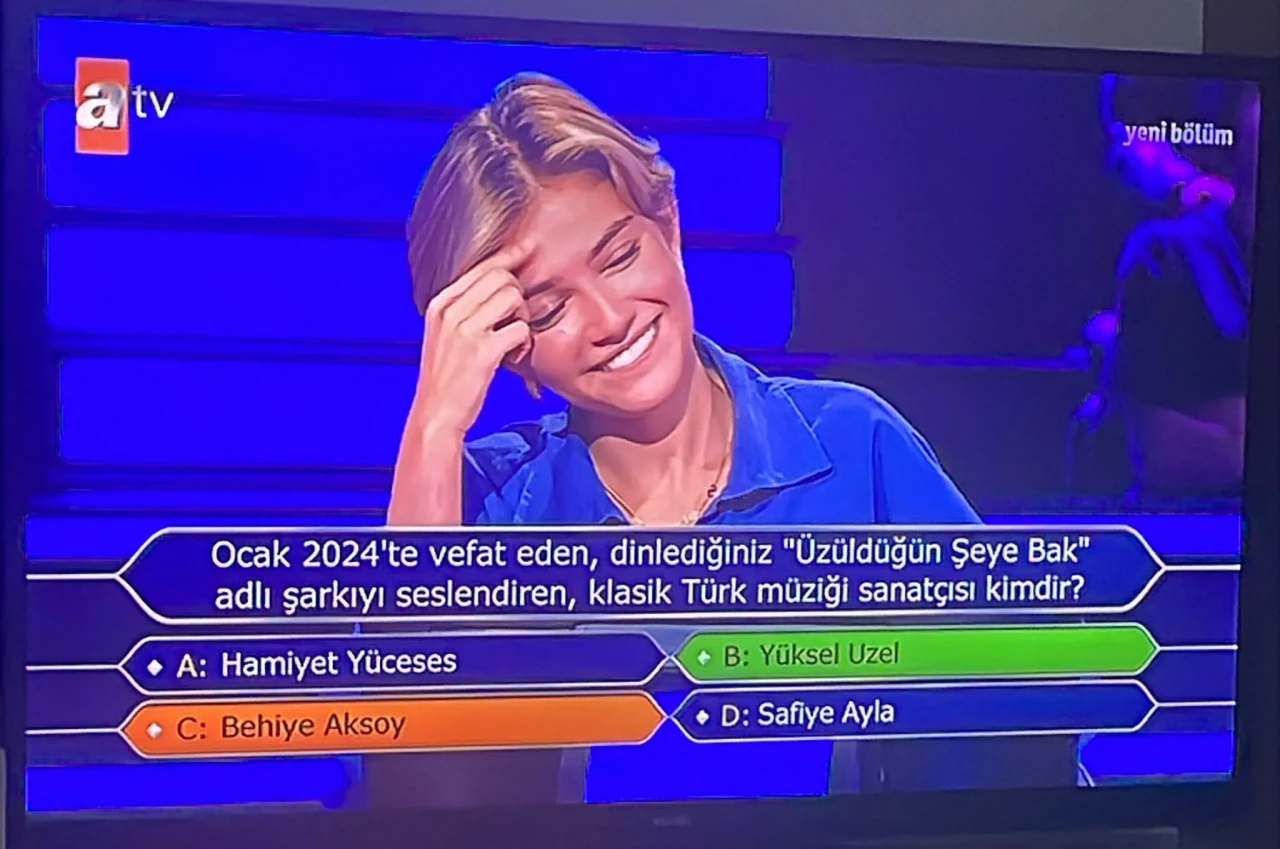 Konservatuvar mezunu ve sosyal medya fenomeni Ocak 2024'te vefat eden sanatçıyı bilemedi