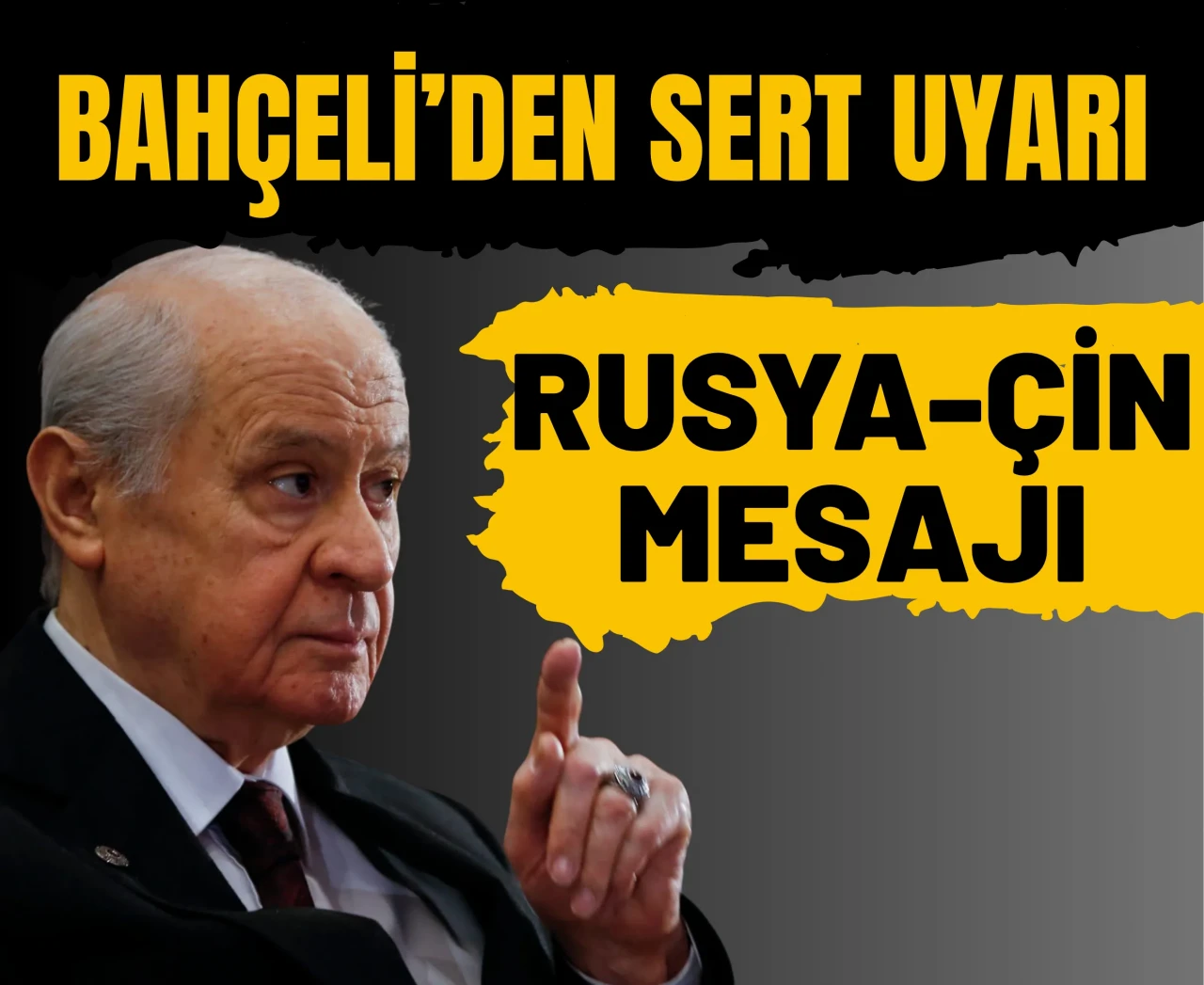 MHP Lideri Bahçeli’den yeni yüzyıla dış politika mesajı: Türk kuşağı ve TRÇ ittifakı