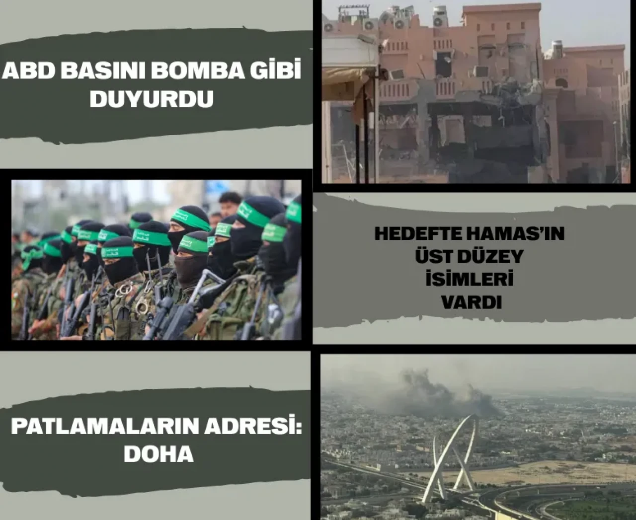 ABD basını bomba gibi duyurdu: Katar’ın Başkenti Doha’da Hamas’a yönelik suikast