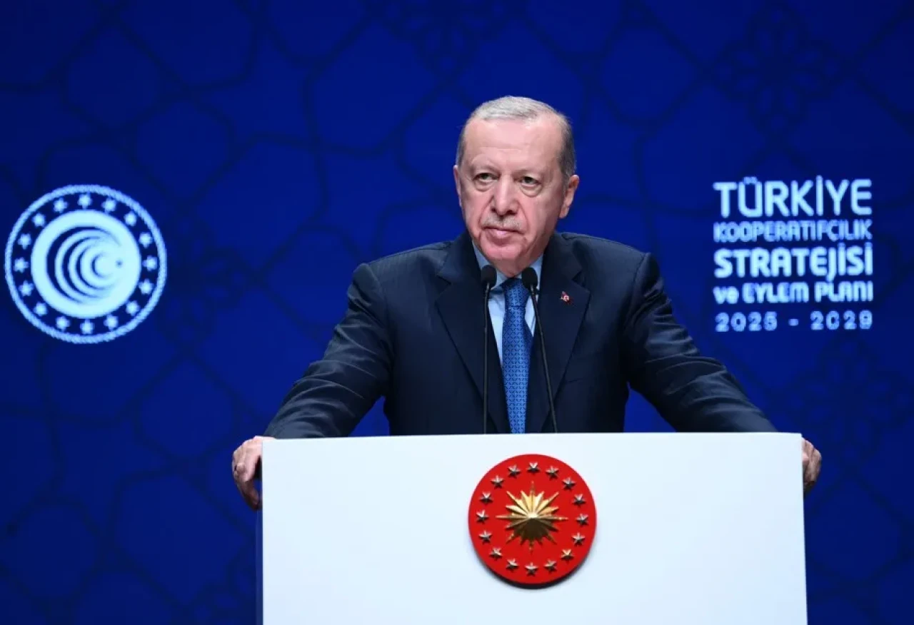 Cumhurbaşkanı Erdoğan, 2025-2029 Türkiye kooperatifçilik stratejisi tanıtımı için Haliç’te