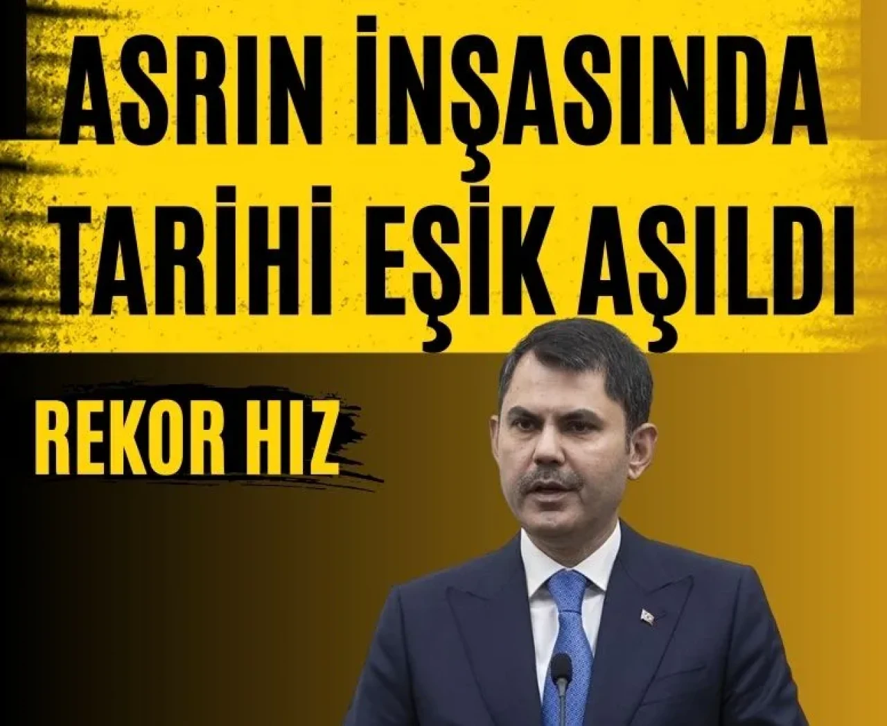 Bakan Kurum açıkladı: Asrın inşasında tarihi eşik aşıldı