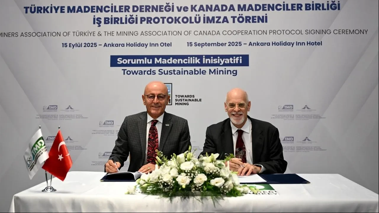 Türkiye ve Kanada madencilikte yeni çağın kapısını araladı