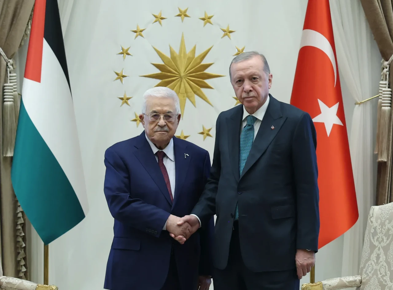 Ankara’da kritik Filistin görüşmesi: Cumhurbaşkanı Erdoğan, Abbas’ı kabul etti