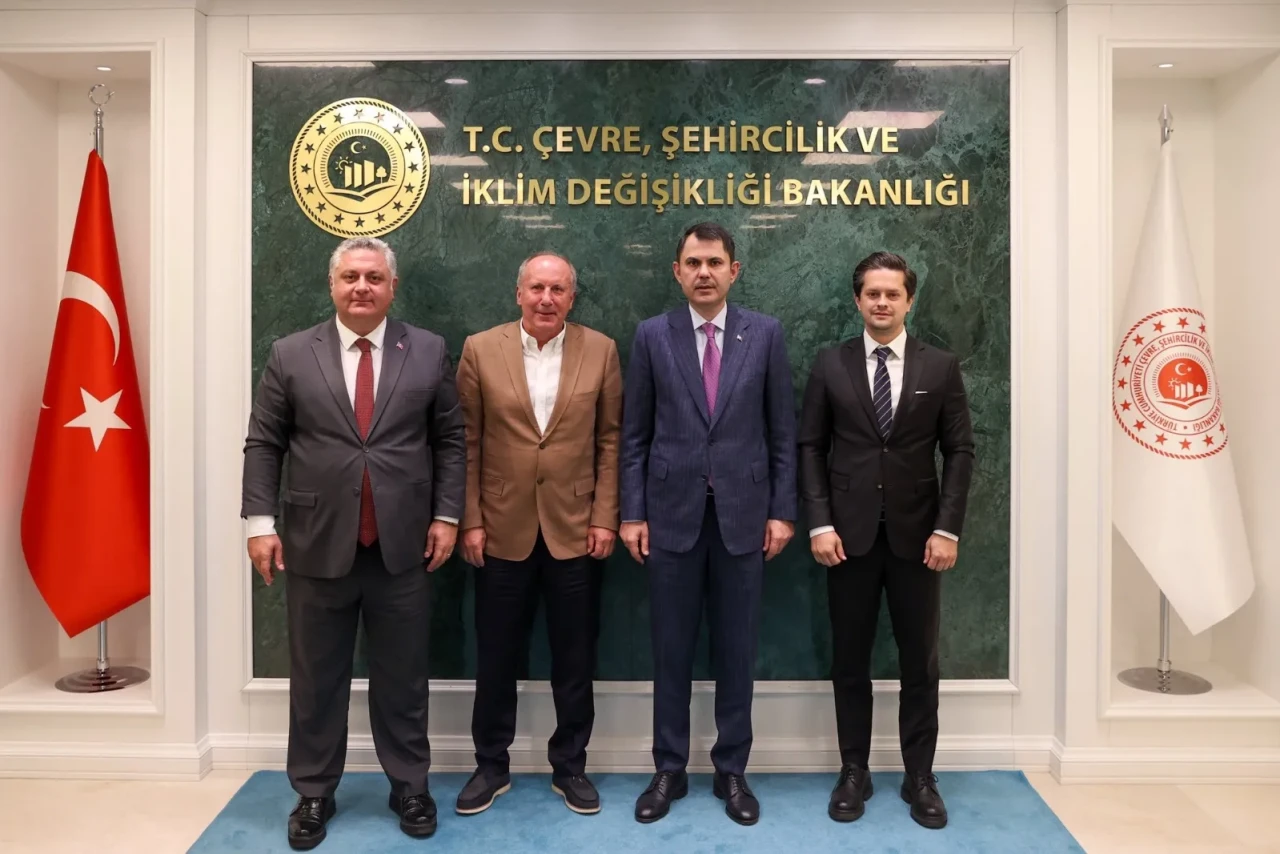 Muharrem İnce’den Bakan Kurum’a sürpriz ziyaret