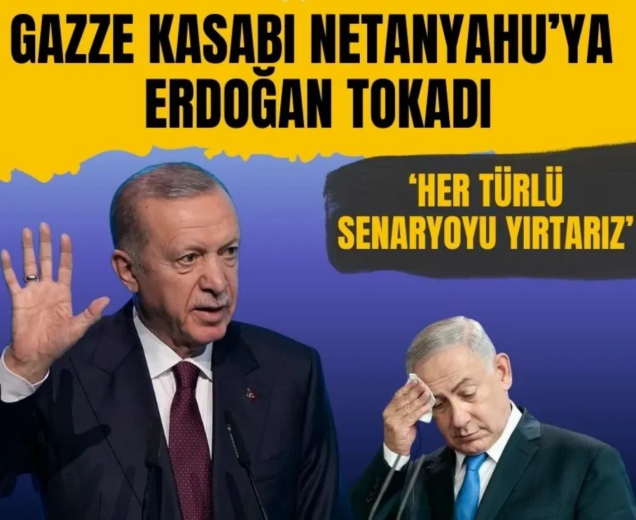 Cumhurbaşkanı Erdoğan’dan Netanyahu’ya sert uyarı: 'Gazze kasabı barbarlıkta sınır tanımıyor'