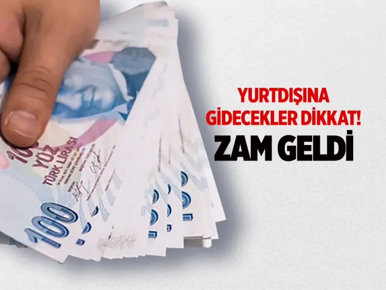 Yeni karar yayımlandı: Yurtdışı çıkış harcı 1.000 liraya çıkarıldı