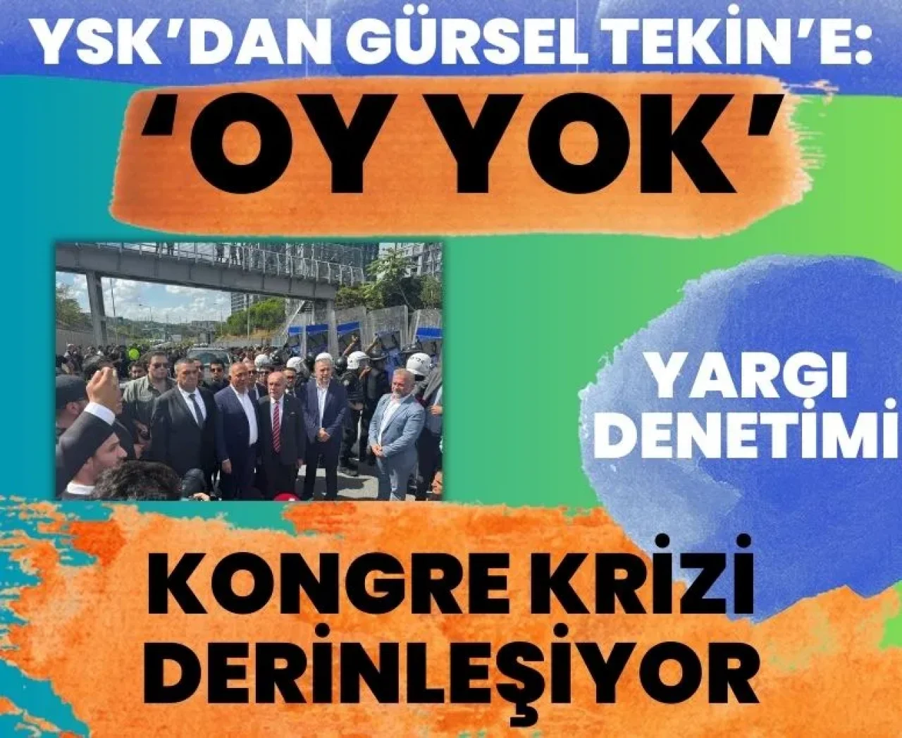 CHP’de olağanüstü kongreye YSK freni: Gürsel Tekin'e oy engeli!