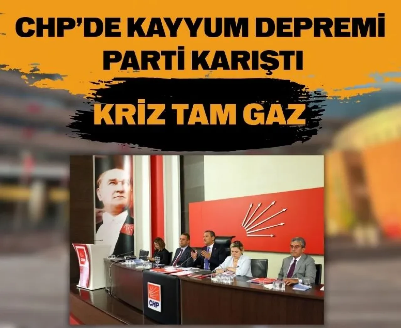 CHP'de yeni kriz: Gürsel Tekin'in kayyum olarak atanması partiyi karıştırdı
