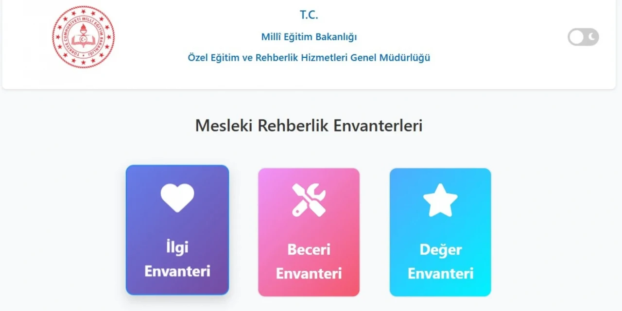 MEB’den öğrencilere meslek seçimi için yeni envanter desteği