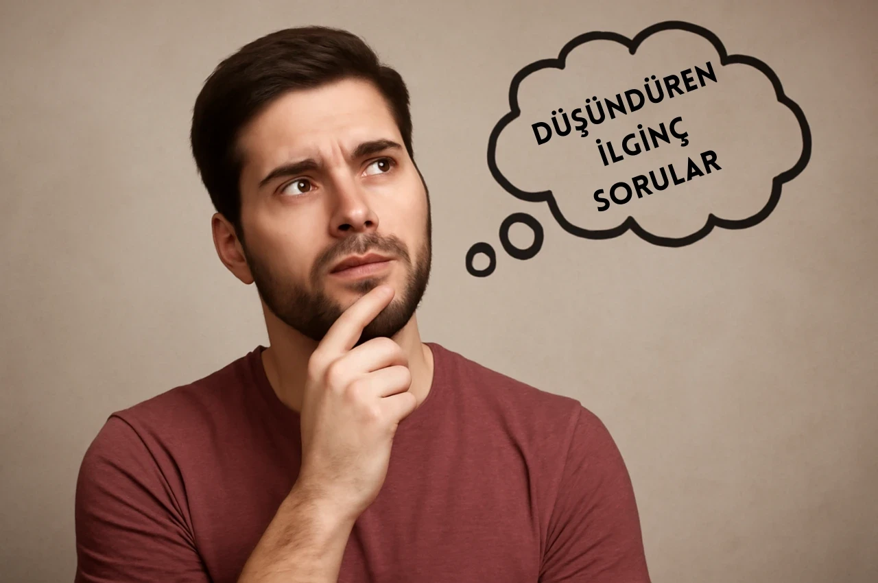 Düşündüren İlginç Sorular: Zihninizi Hareketlendirecek 10 ve Daha Fazla Sorudan İpucu Alın