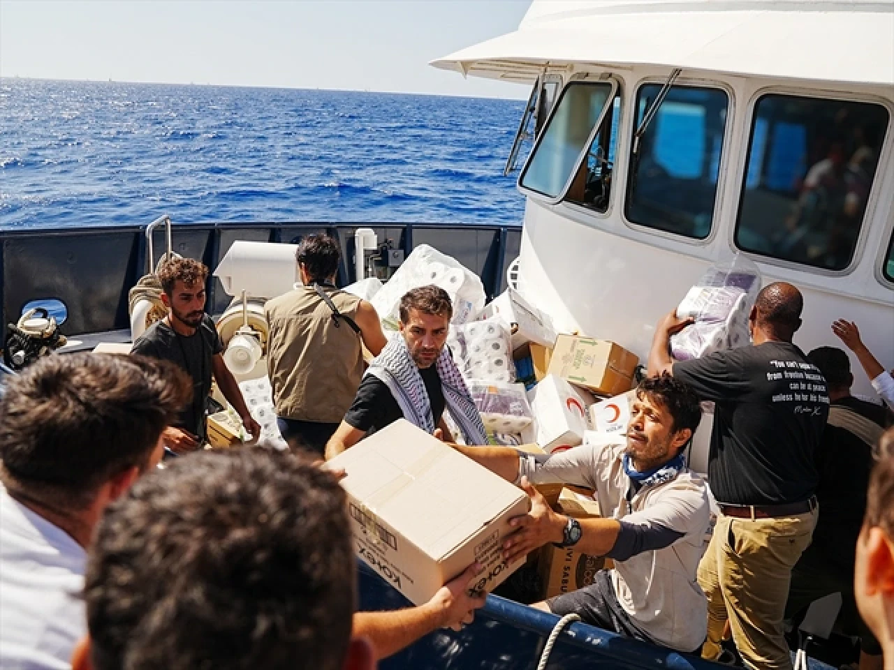 Türk Kızılay'ından Gazze yolculuğundaki Sumud Filosu'na kritik yardım