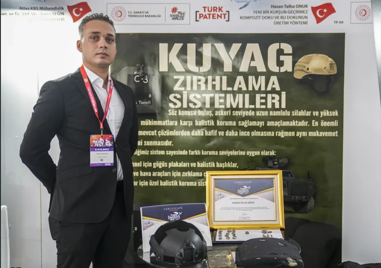 TEKNOFEST’te dikkat çeken buluş: Tarihten ilham alan zırh sistemi
