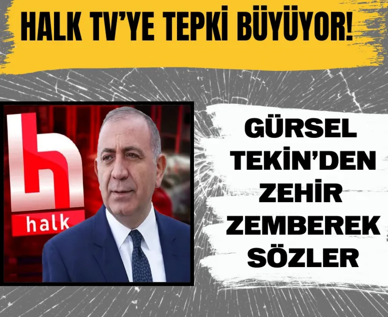Halk TV’ye tepki büyüyor: Gürsel Tekin’den zehir zemberek sözler 'Karalama yapılıyor'