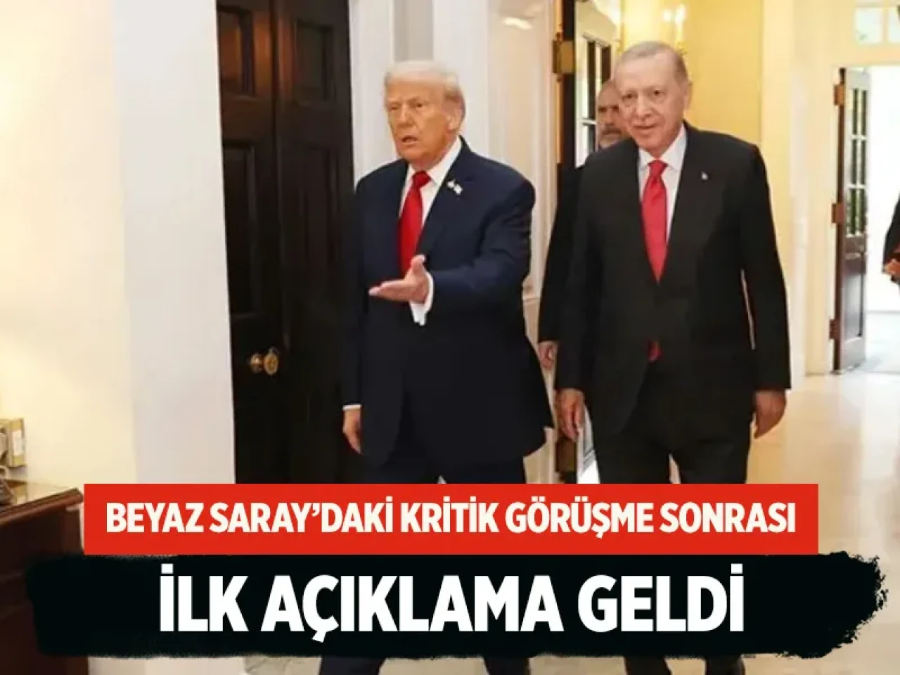 2 saat 20 dakikalık diplomatik zirve sonrası ilk sinyal Trump’tan geldi