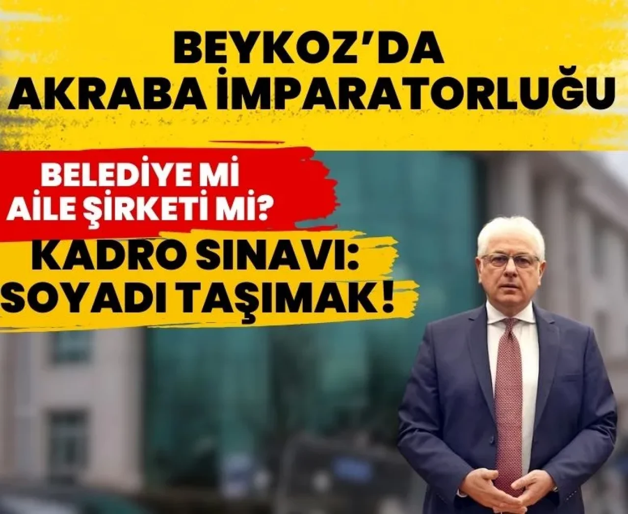 Beykoz Belediyesi’nde skandal: Başkan yardımcısı ‘Akraba kadrosu’nu ifşa etti