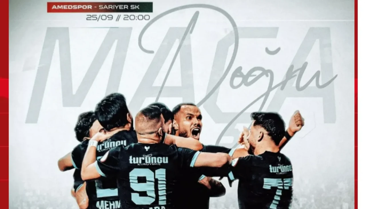 Amedspor Sarıyer Maçı Saat Kaçta, Nerede Oynanacak? 7. hafta mücadelesinin yayın bilgileri