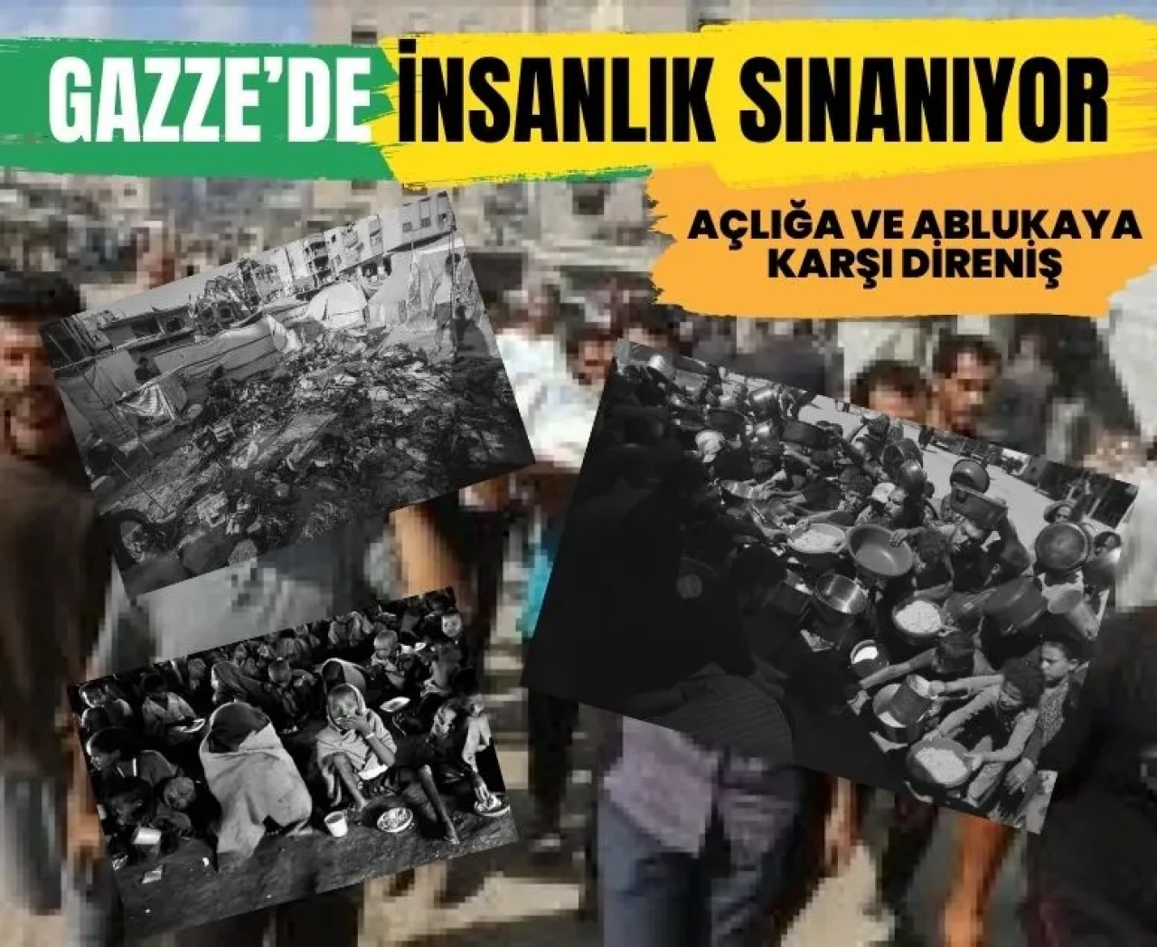 Gazze’de insanlık dramı derinleşiyor: Açlıktan ölümler rekor seviyeye ulaştı