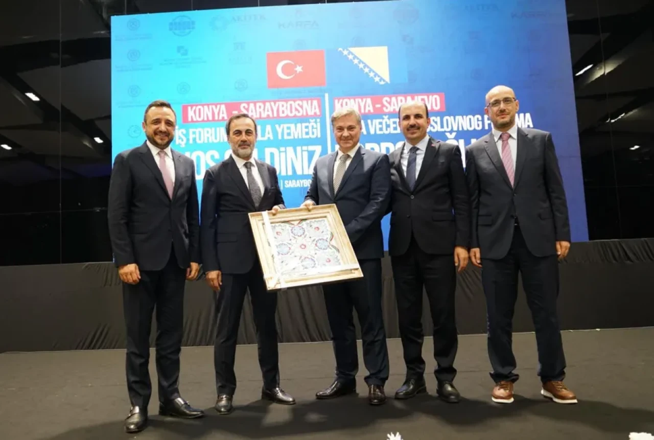 Konya ve Bosna iş insanları Saraybosna’da ortak projeler için buluştu