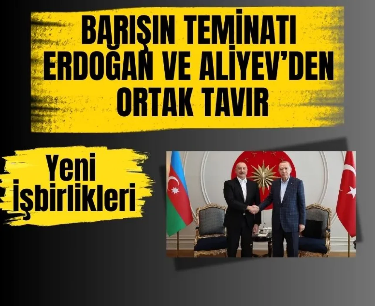 Barışa güçlü destek: Erdoğan ve Aliyev Çin’de görüştü