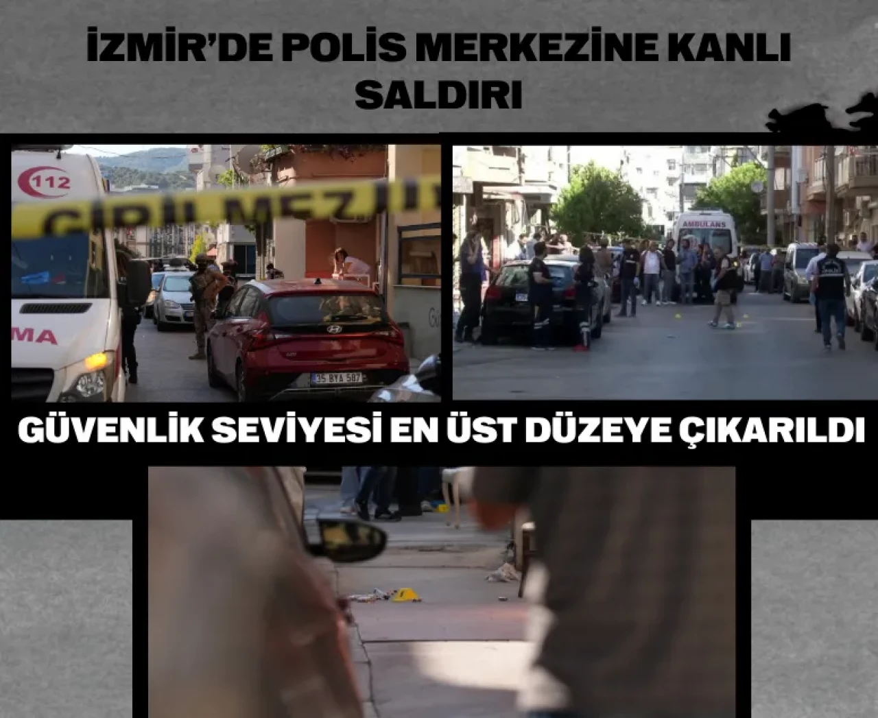 İzmir'de polis merkezine kanlı saldırı: 16 yaşında, pompalı tüfekli...