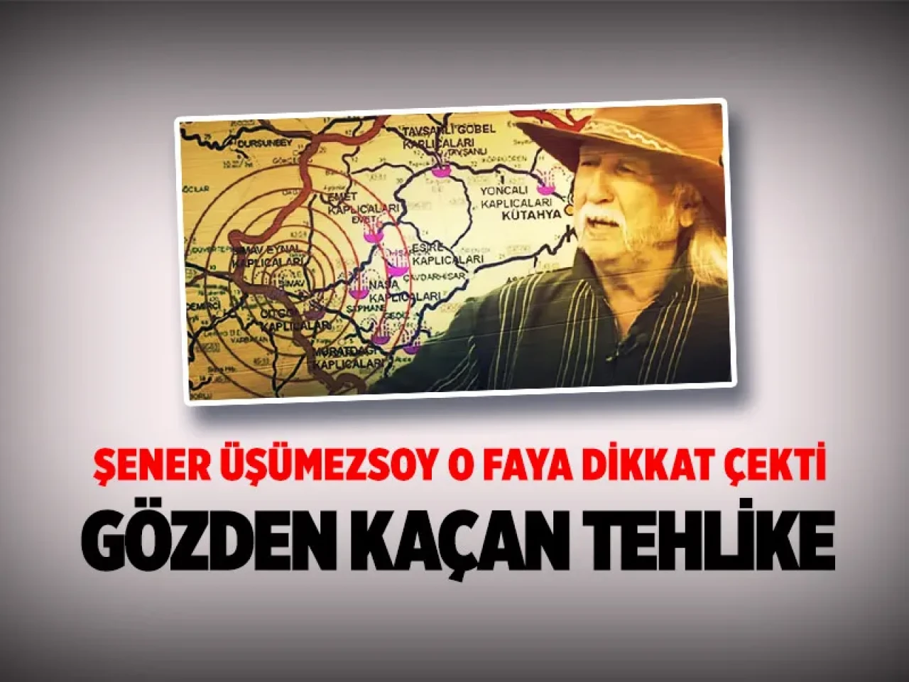 Şener Üşümezsoy Simav fayı için uyardı: Büyük deprem eli kulağında olabilir