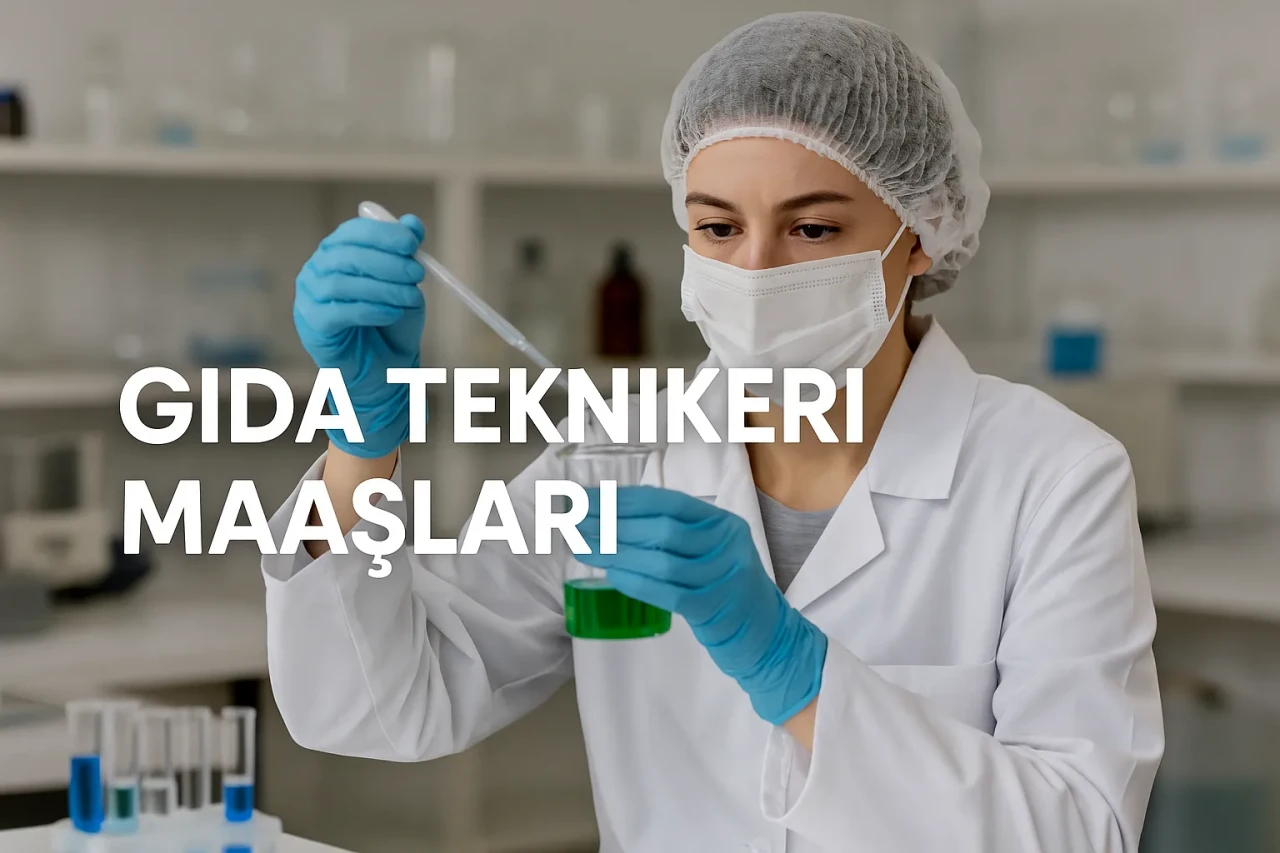 Gıda Teknikeri maaşları ne kadar? 2025 güncel rakamlar