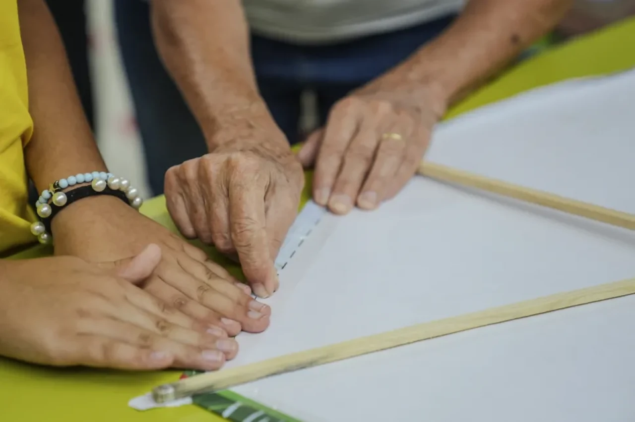 “Aile Yılı”nda anlamlı buluşma: Umutlar gökyüzüne bırakıldı