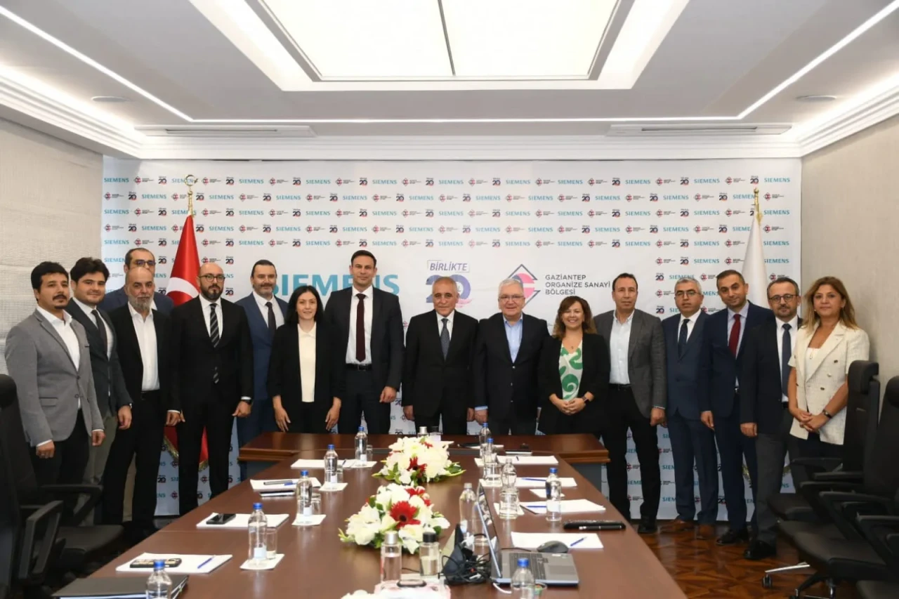 Gaziantep OSB ve Siemens, sanayiye dijital ve sürdürülebilir enerji sağlayacak
