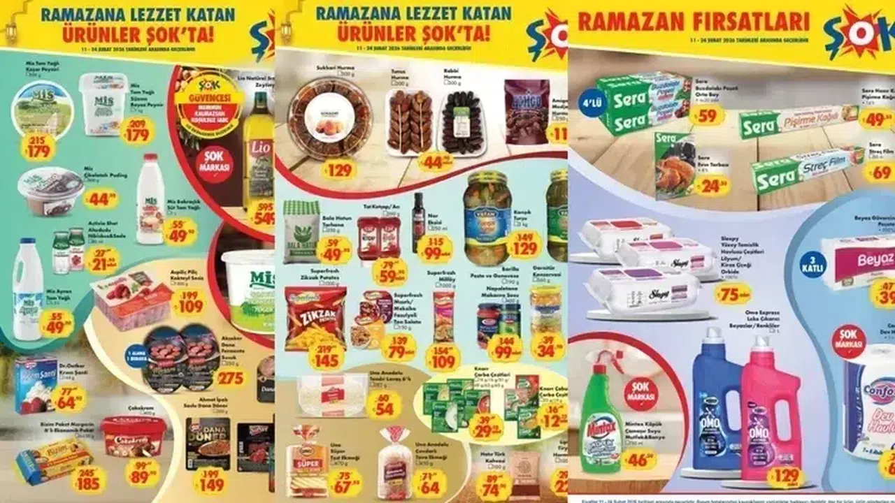 ŞOK Market' te yağ indirime mi girdi, un kaç tl, 24 Şubat’a Kadar Neler İndirimde?