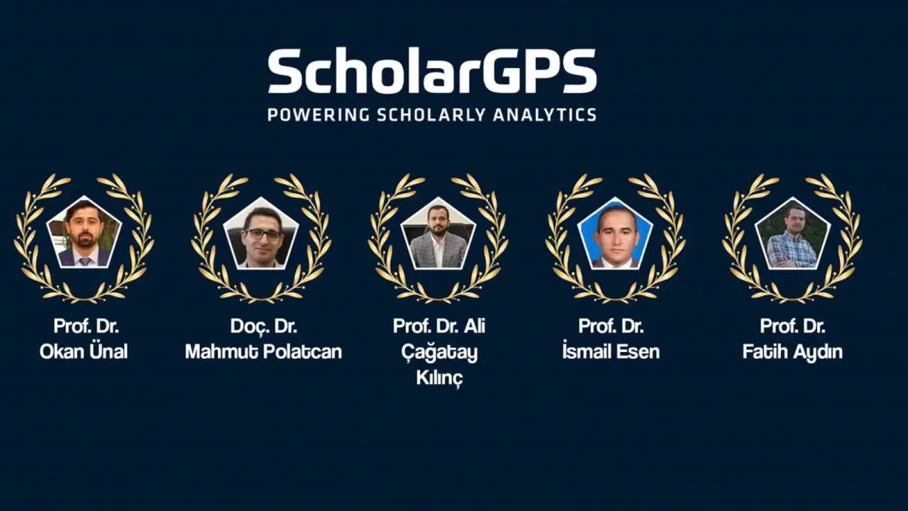 Karabük Üniversitesinden 5 akademisyen ScholarGPS listesine girdi