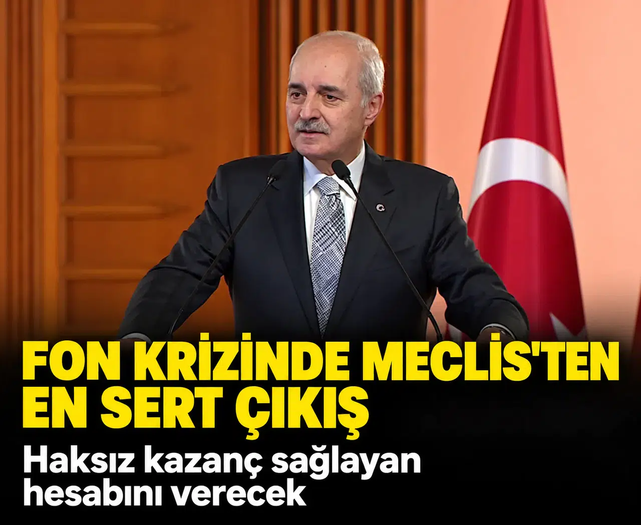 Fon krizinde Meclis'ten en sert çıkış: Haksız kazanç sağlayan hesabını verecek