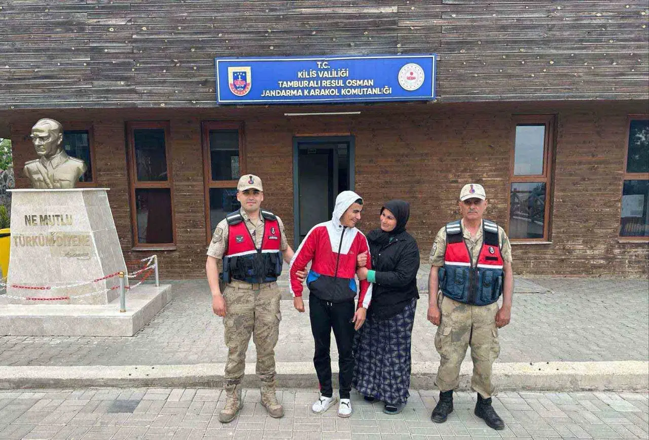 Kilis’te yürekleri ağza getiren kayıp vakası: Jandarma seferber oldu, H.M. sağ salim bulundu