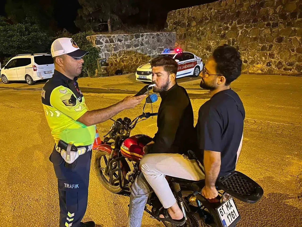 Kilis'te alkol ve motosiklet denetimi