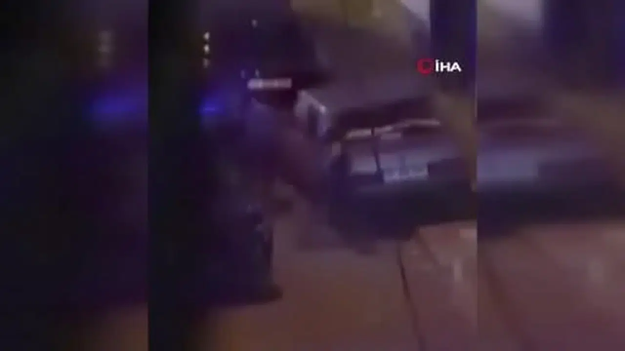 Esenler'de eşiyle tartışan adam, polisten kaçarken pencereden düştü