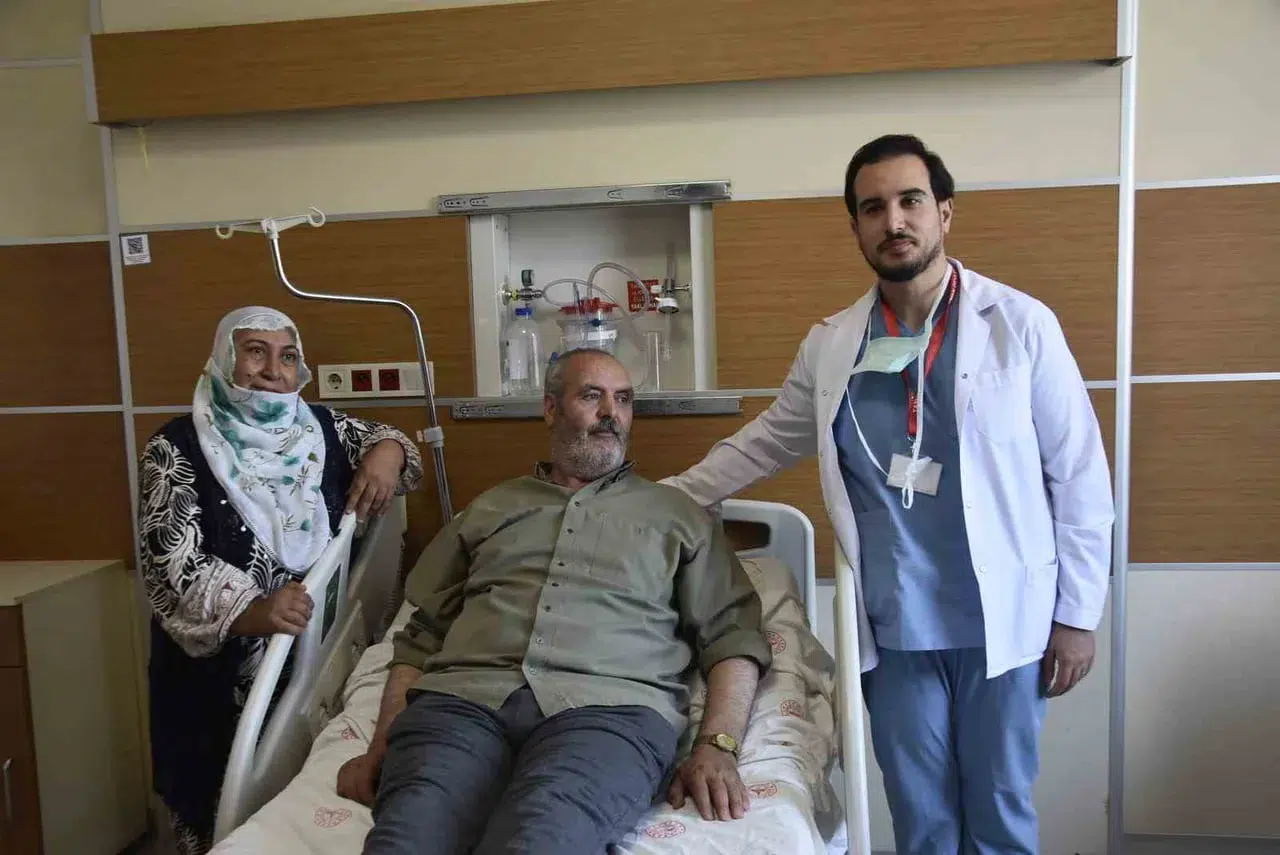 Bitlis’te mekanik pıhtı temizleme yöntemiyle sağlıklarına kavuşan hastalar