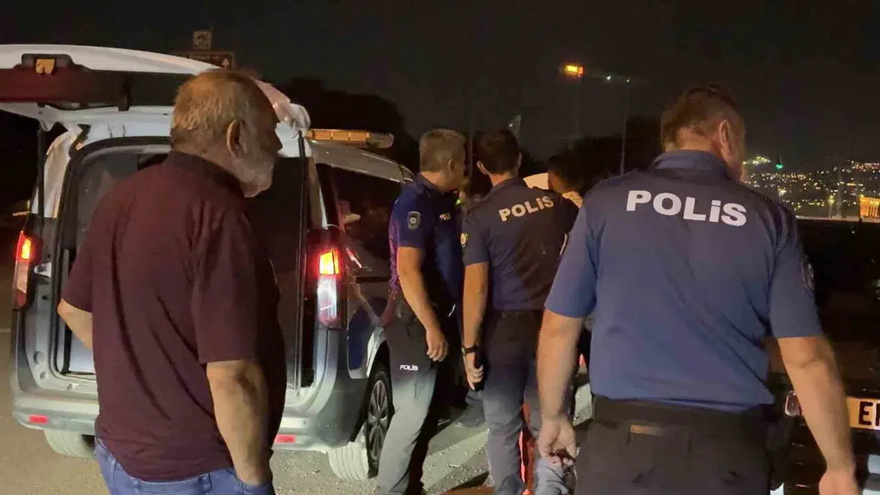 Alkollü sürücü polisten kaçarken yakalandı