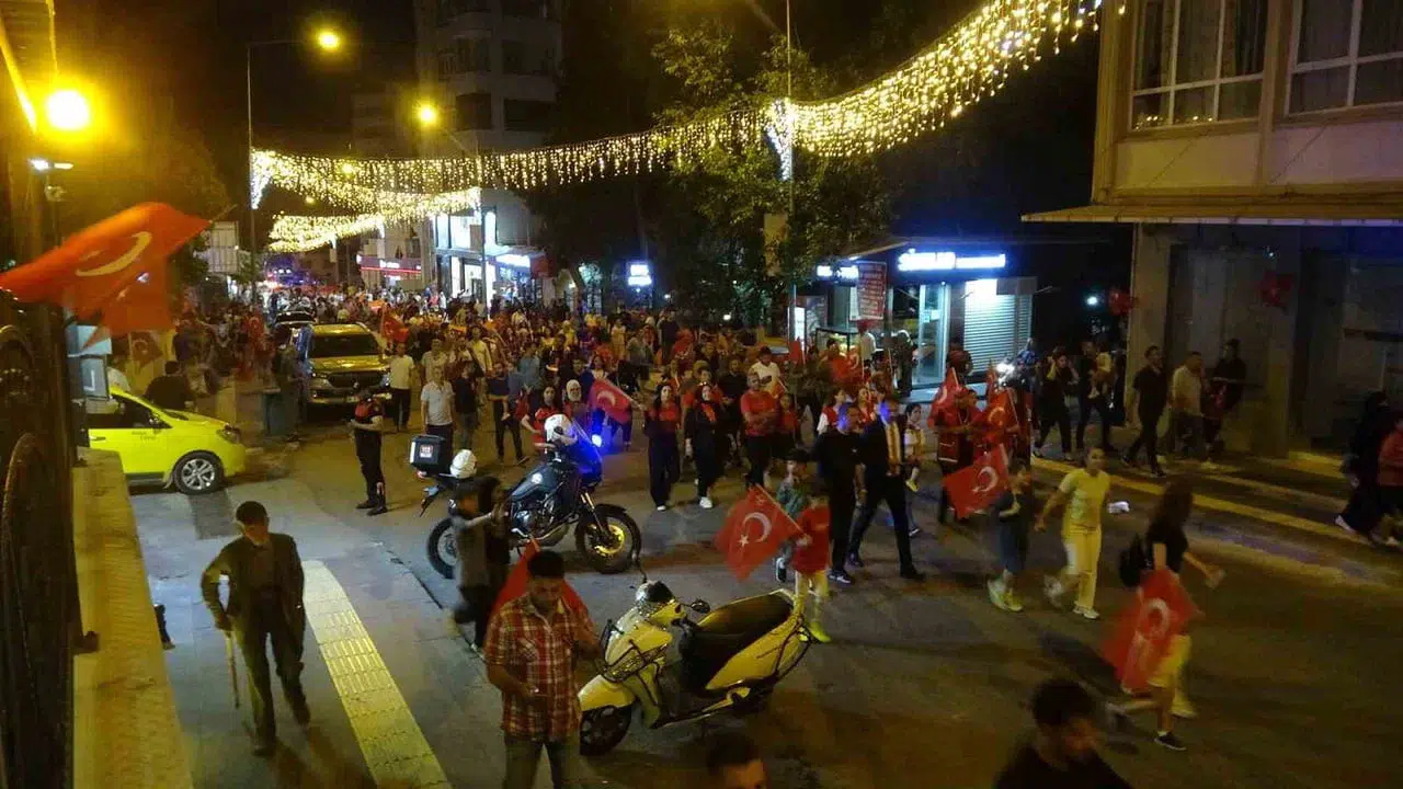 Kilis'te 15 Temmuz Demokrasi ve Milli Birlik Günü coşkuyla anıldı