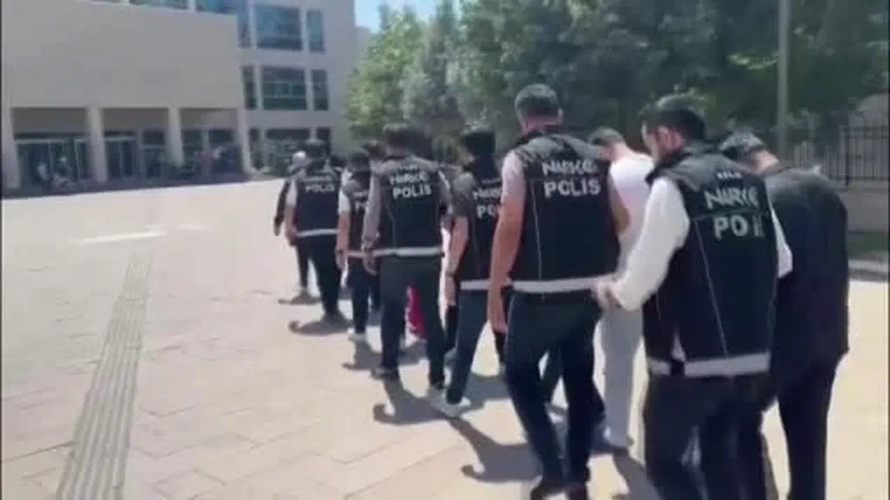 Kilis'te düzenlenen uyuşturucu operasyonunda 7 tutuklama