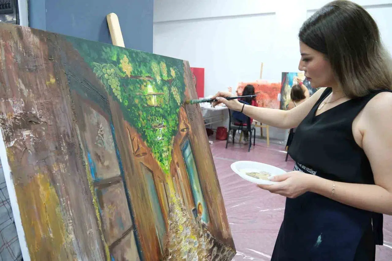 Uluslararası sanat çalıştayı, 34 sanatçının katılımıyla Çorum’da başladı