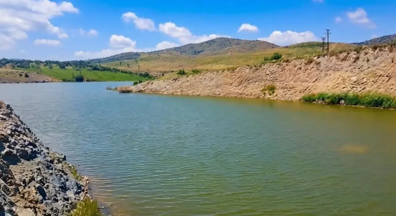 Yağışlar kilis’te göletleri canlandırdı