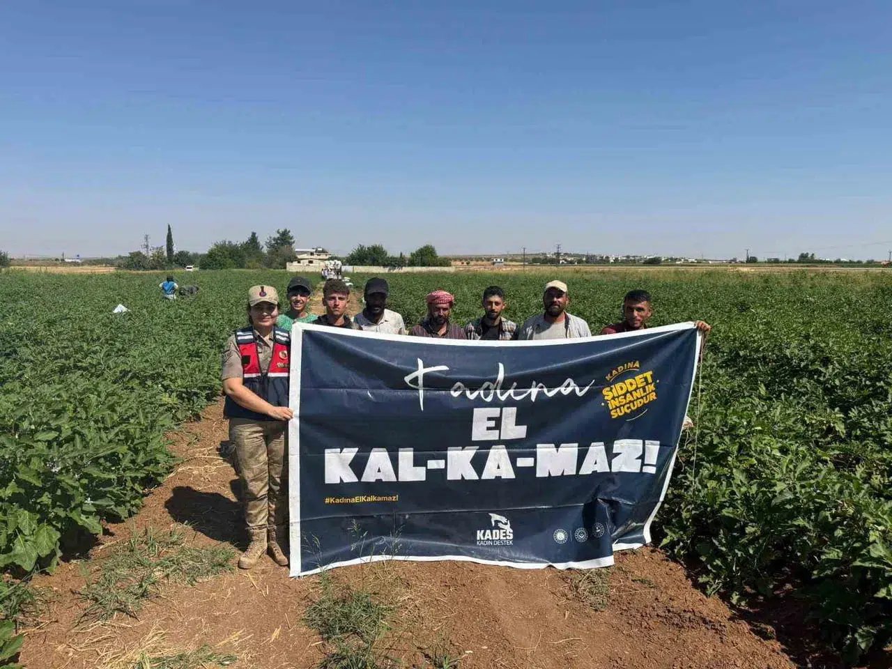 Kilis'te kadına karşı şiddetle mücadele eğitimi: KADES uygulaması tanıtıldı