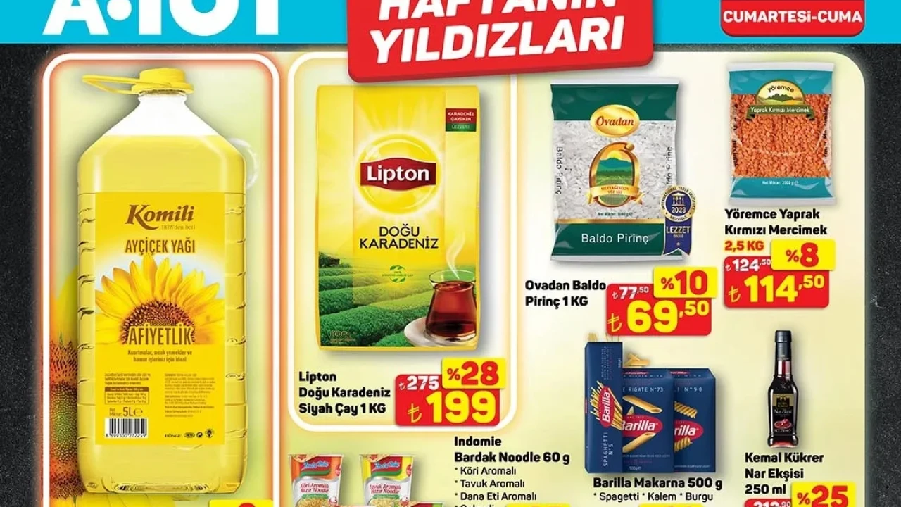 A101 18-24 Ekim Aktüel: Şarküteri ve Süt Ürünlerinde İndirimler