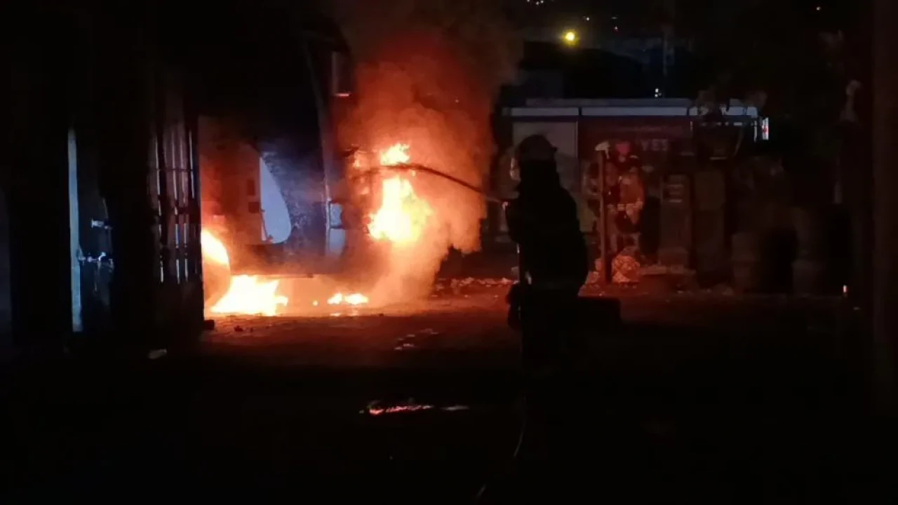 Kahramanmaraş’ta alevlerin ardında şüpheli düzenek paniği!